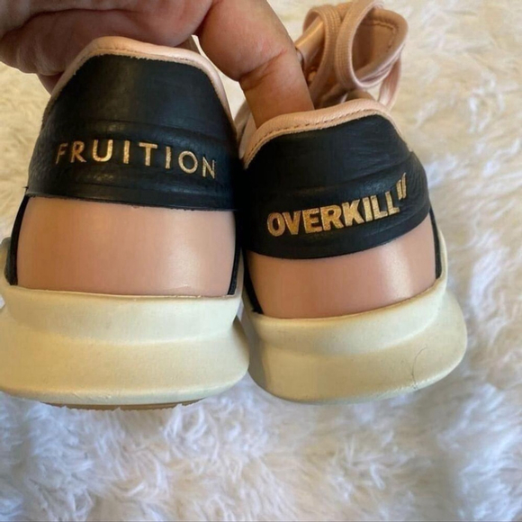 Adidas Shoes Fruition Overkill Pink Sneakers Size 5 1/2 - Picture 11 of 12